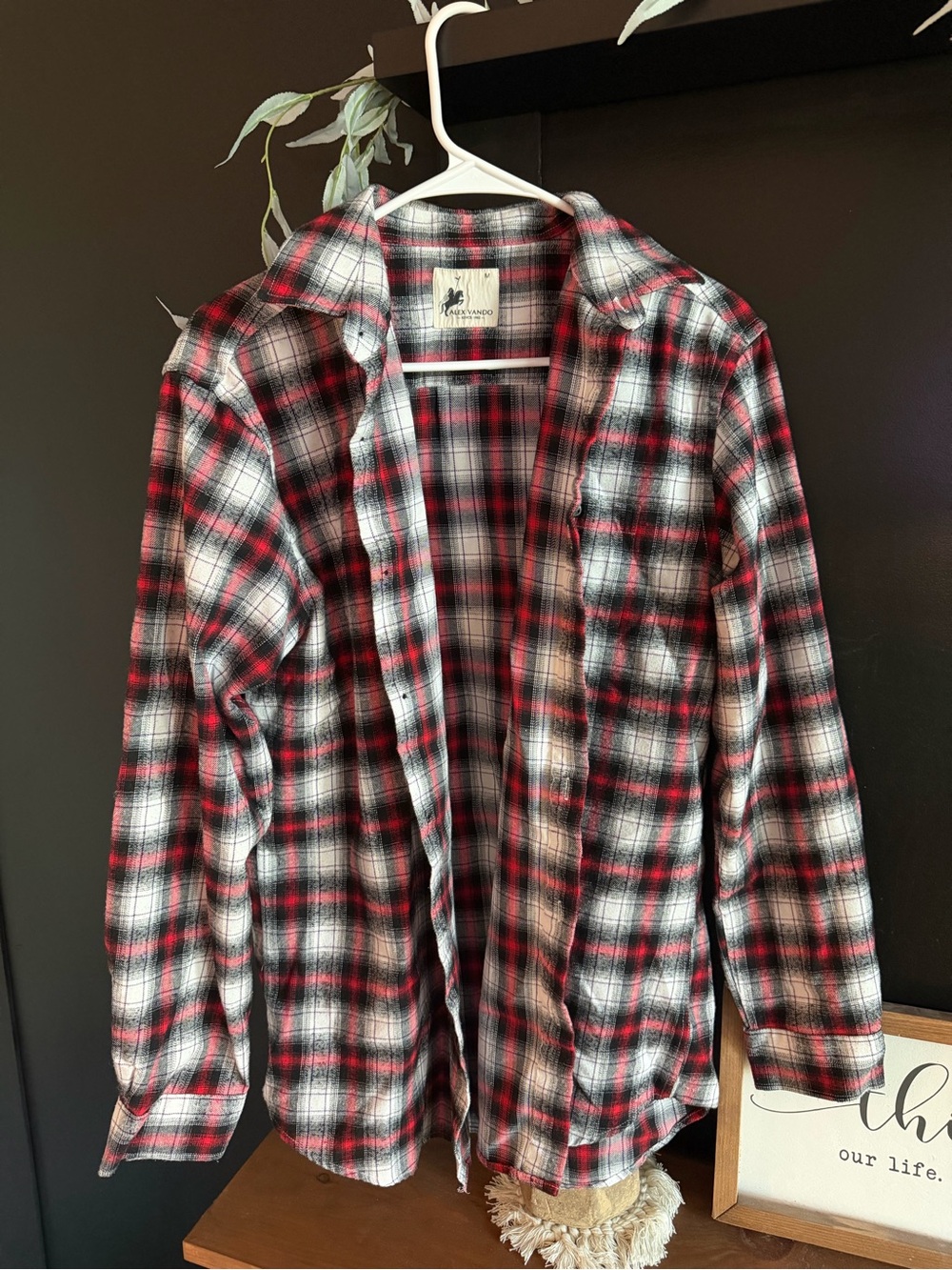 Alex Vando Mens Flannel